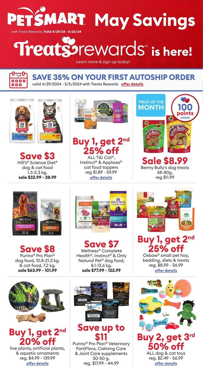 Petsmart catalogue in Duncan | Petsmart Weekly ad | 2024-04-29 - 2024-05-26