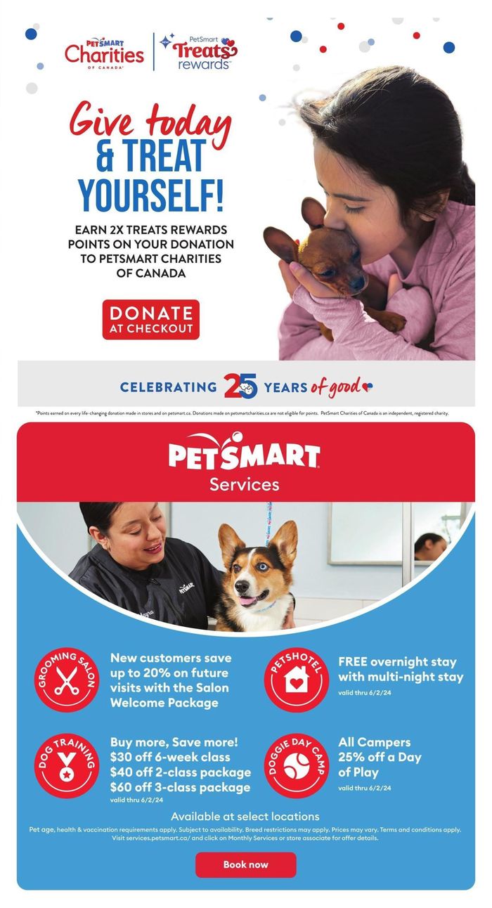 Petsmart catalogue in Ottawa | Petsmart Weekly ad | 2024-04-29 - 2024-05-26