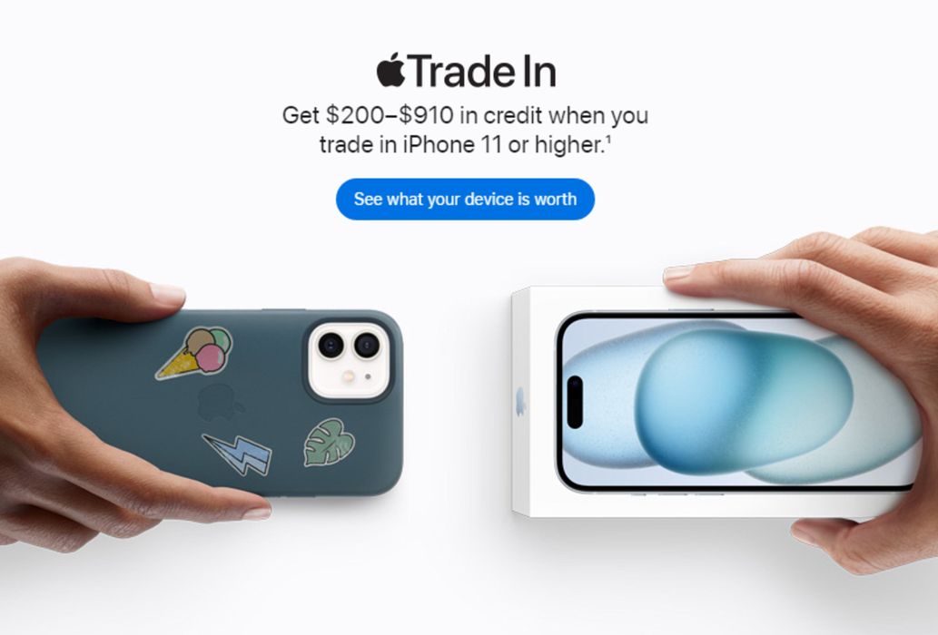 Apple catalogue in London | Get $200-$910 in credit when you trade in iPhone 11 or higher.' | 2024-04-29 - 2024-05-13