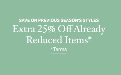 Luxury Brands offers in Vancouver | Extra 25% Off in Harry Rosen | 2024-04-29 - 2024-05-12