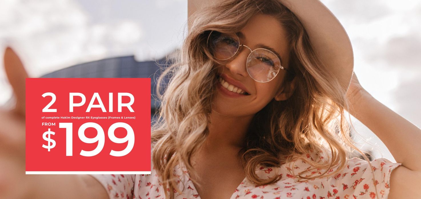 Hakim Optical catalogue in Mississauga | 2 Pair From $199 | 2024-04-29 - 2024-05-13