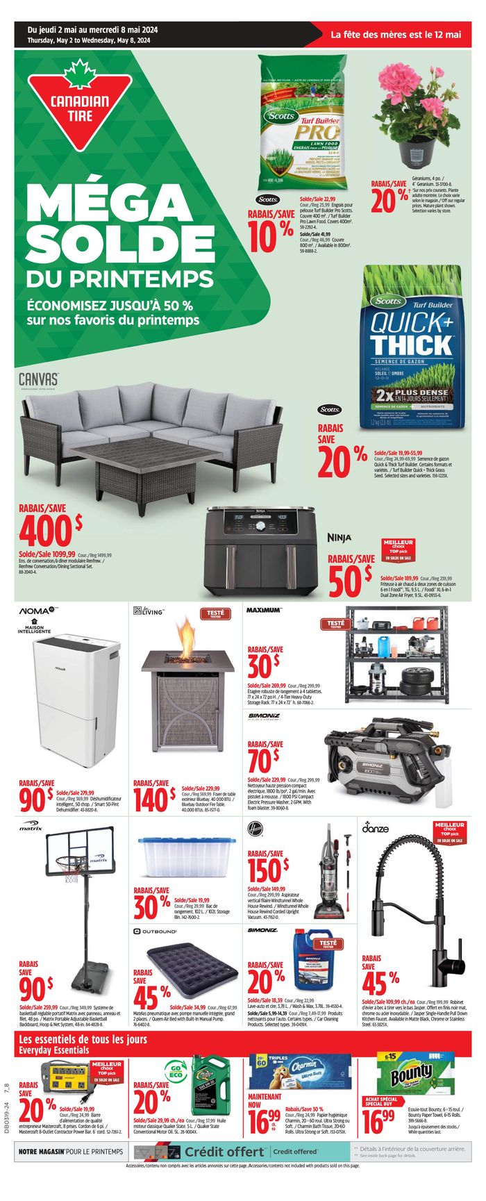 Canadian Tire catalogue in La Sarre | Canadian Tire weekly flyer | 2024-05-02 - 2024-05-08