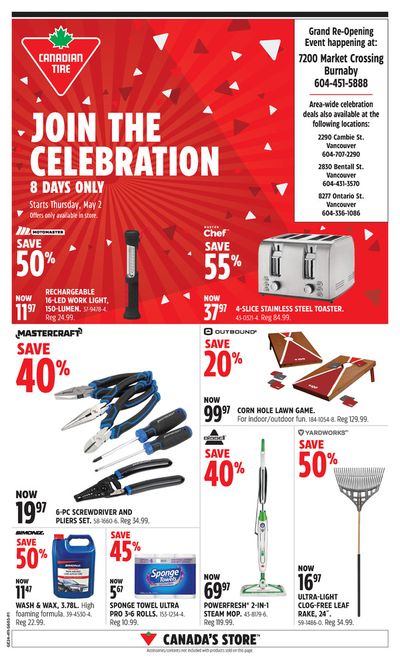 Canadian Tire catalogue in View Royal | Canadian Tire weekly flyer | 2024-05-02 - 2024-05-09
