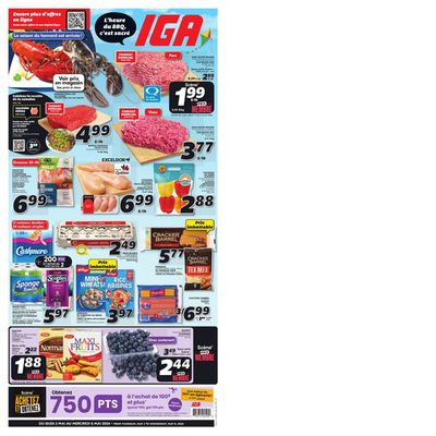 Grocery offers in ST BASILE | L'heure du BBQ. c'est sacré in IGA Extra | 2024-05-02 - 2024-05-08