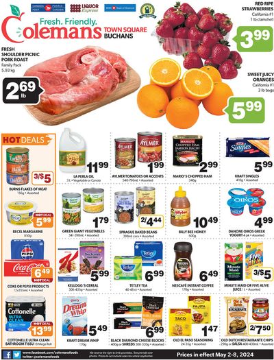 Grocery offers in Stephenville Crossing | Coleman's Town Square Buchans in Coleman's | 2024-05-02 - 2024-05-08