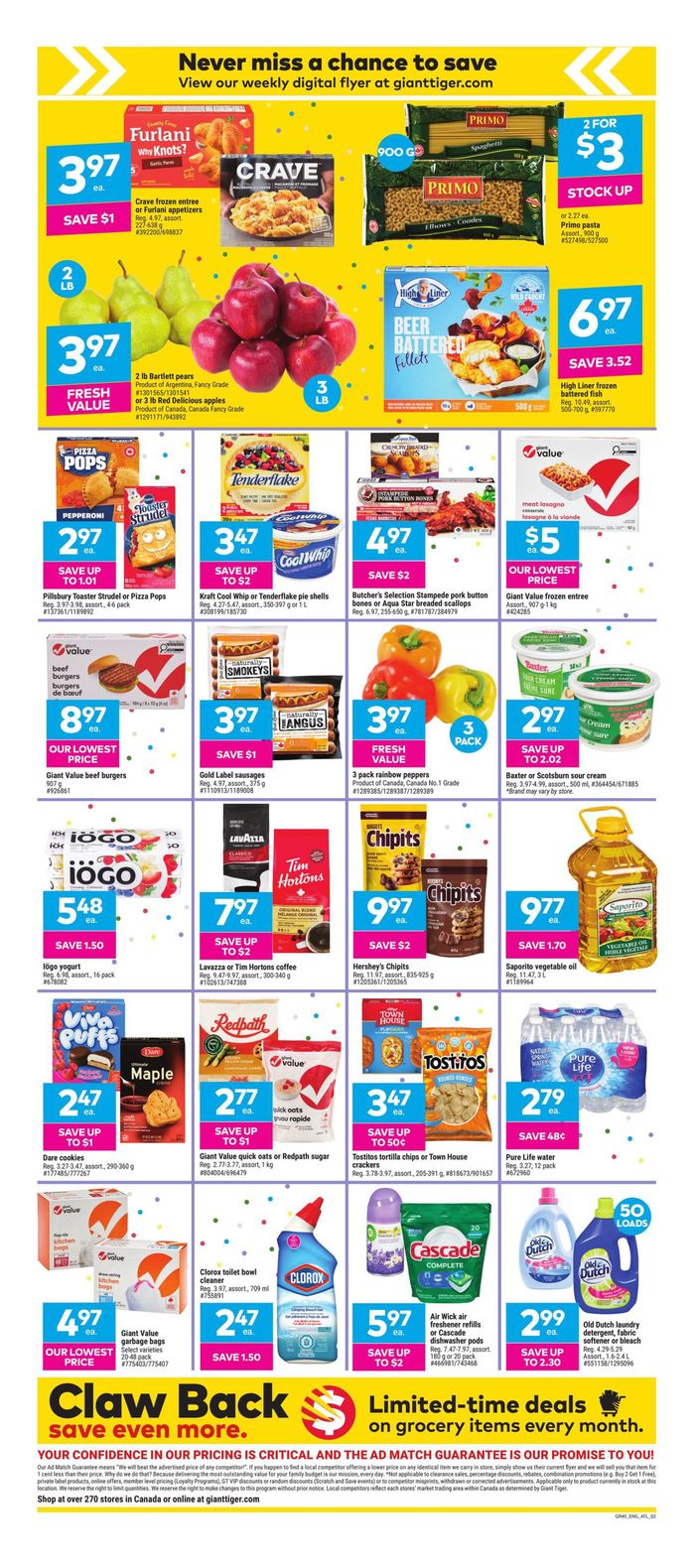Giant Tiger catalogue in Amherst NS | Weekly Flyer | 2024-05-01 - 2024-05-07
