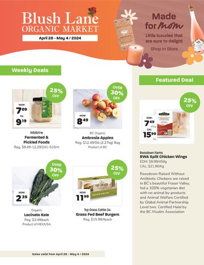 Grocery offers in Calgary | Weekly Deals in Blush Lane | 2024-04-30 - 2024-05-04