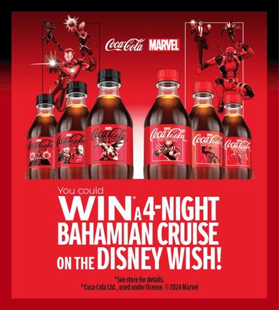Grocery offers in Prévost | You could WIN 4-NIGHT BAHAMIAN CRUISE ON THE DISNEY WISH! in Couche-Tard | 2024-04-30 - 2024-06-24