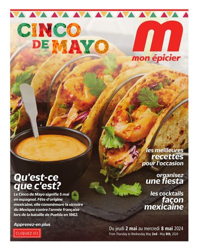 Metro catalogue in Saint-Charles-Borromée | Metro weekly flyer Quebec | 2024-05-02 - 2024-05-08