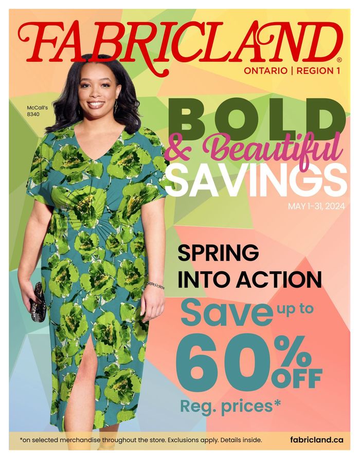Fabricland catalogue in Prince Albert | Flyer | 2024-05-01 - 2024-05-31