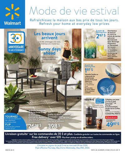 Walmart catalogue in Gorrie ON | Walmart flyer | 2024-05-02 - 2024-05-30