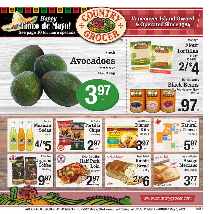 Country Grocer catalogue in Victoria BC | Country Grocer Full Flyer | 2024-05-01 - 2024-05-15