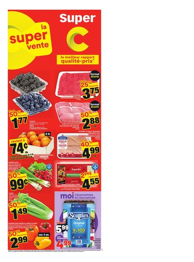 Grocery offers in L'Île-Cadieux | Circulaire in Super C | 2024-05-02 - 2024-05-08