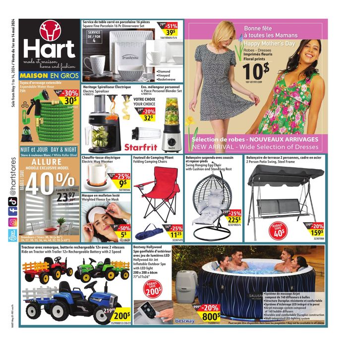 Hart catalogue in Trois-Rivières | Flyer | 2024-05-01 - 2024-05-07
