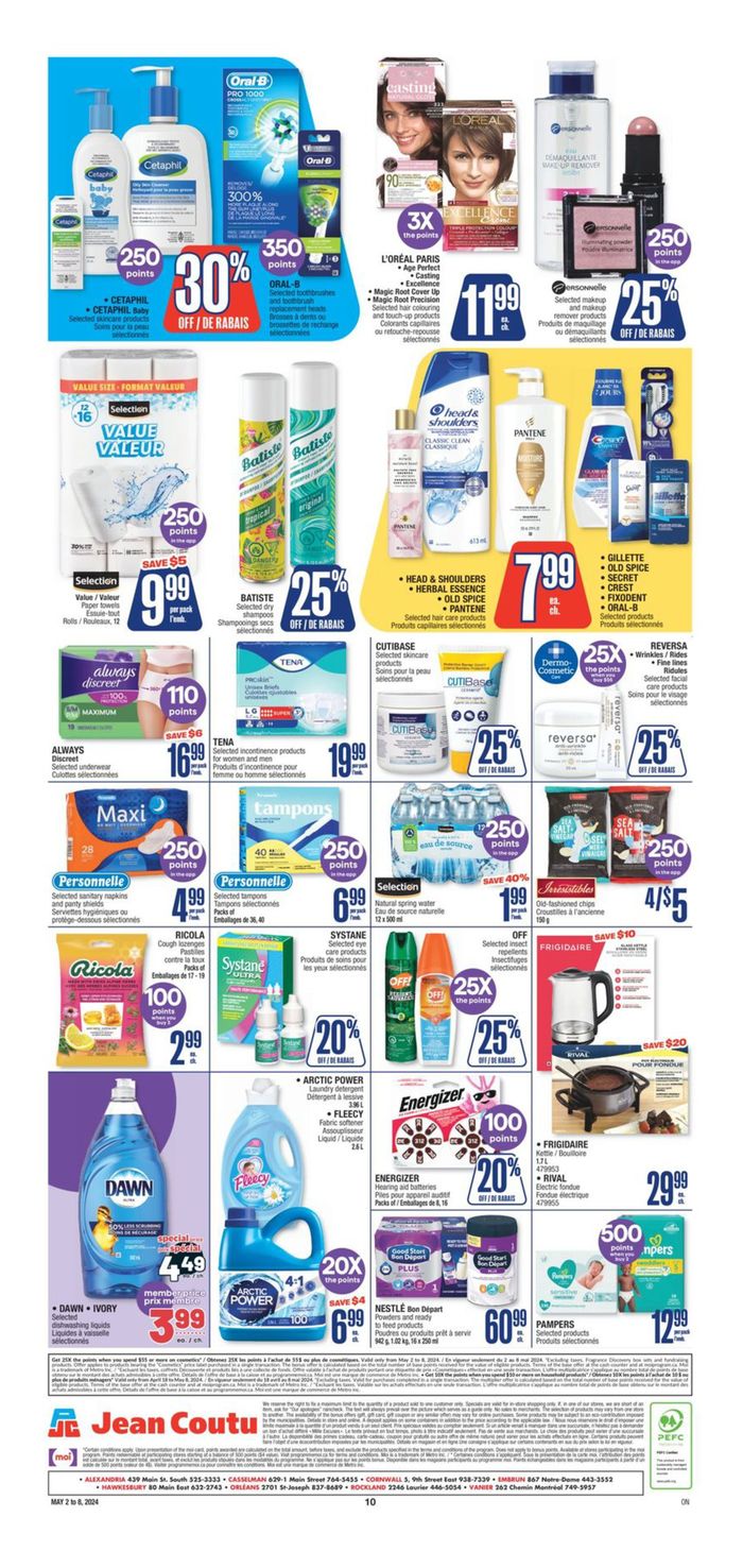 Jean Coutu catalogue in Thetford Mines | Jean Coutu Wow Deals | 2024-05-02 - 2024-05-08