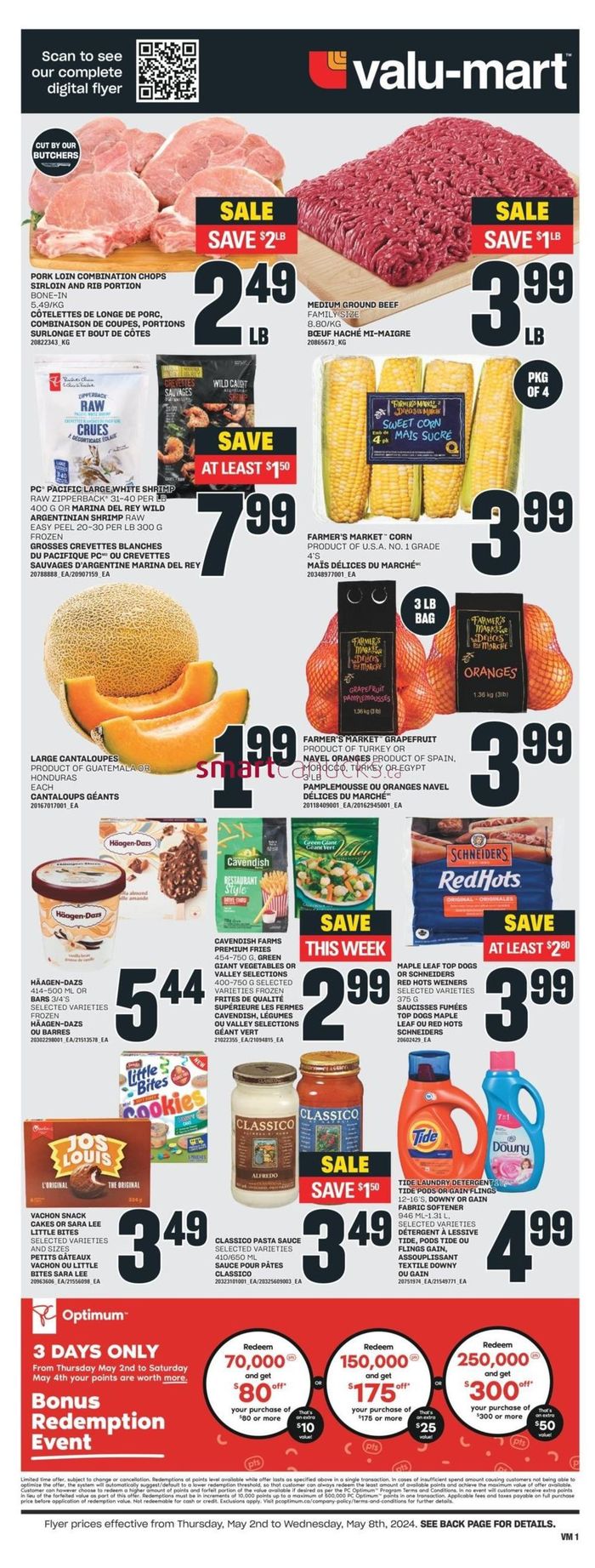 Valu-mart catalogue in Papineauville QC | Valu-mart weeky flyer | 2024-05-02 - 2024-05-08