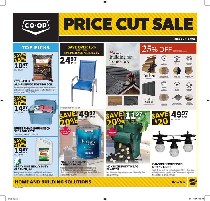 Co-op Home Centre catalogue in Central Butte | Home Centre | 2024-05-02 - 2024-05-08