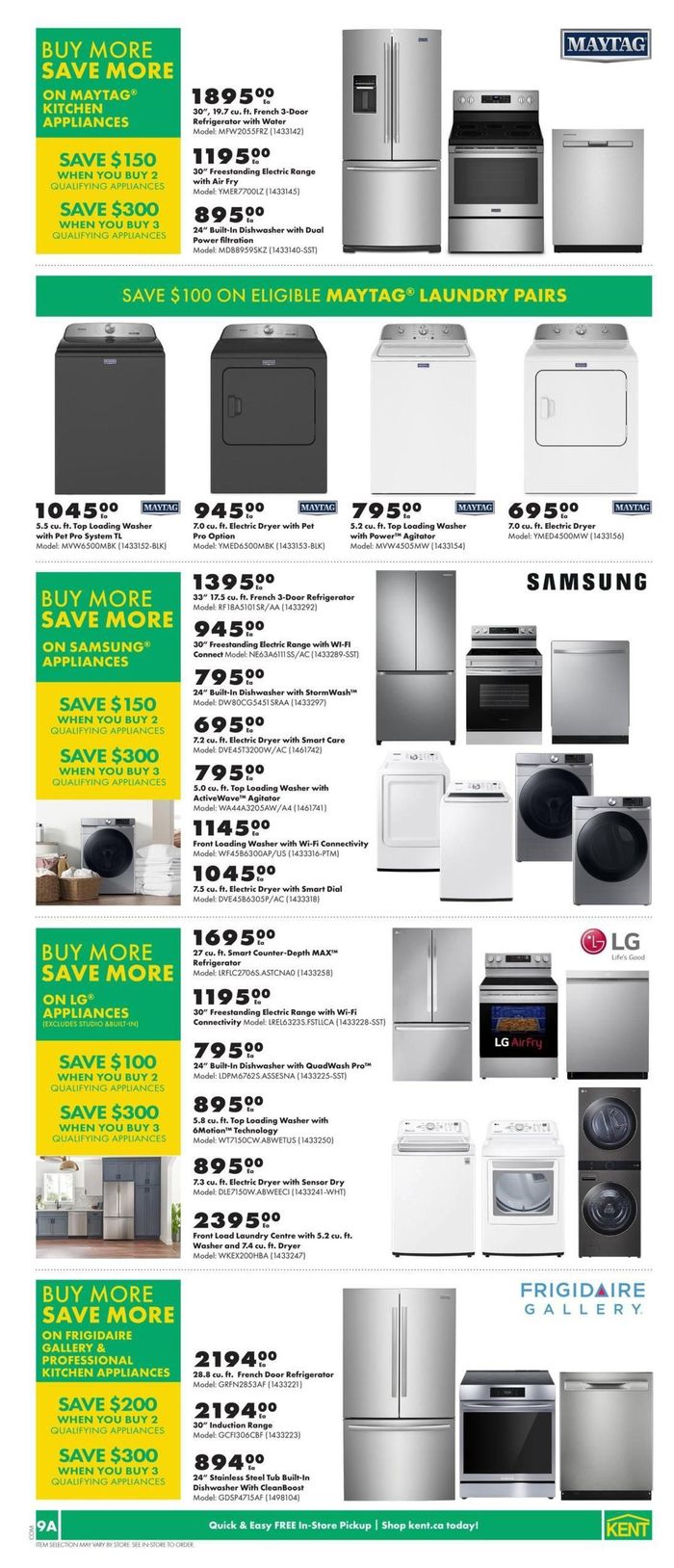 Kent catalogue in Canning NS | Kent Weekly ad | 2024-05-02 - 2024-05-08