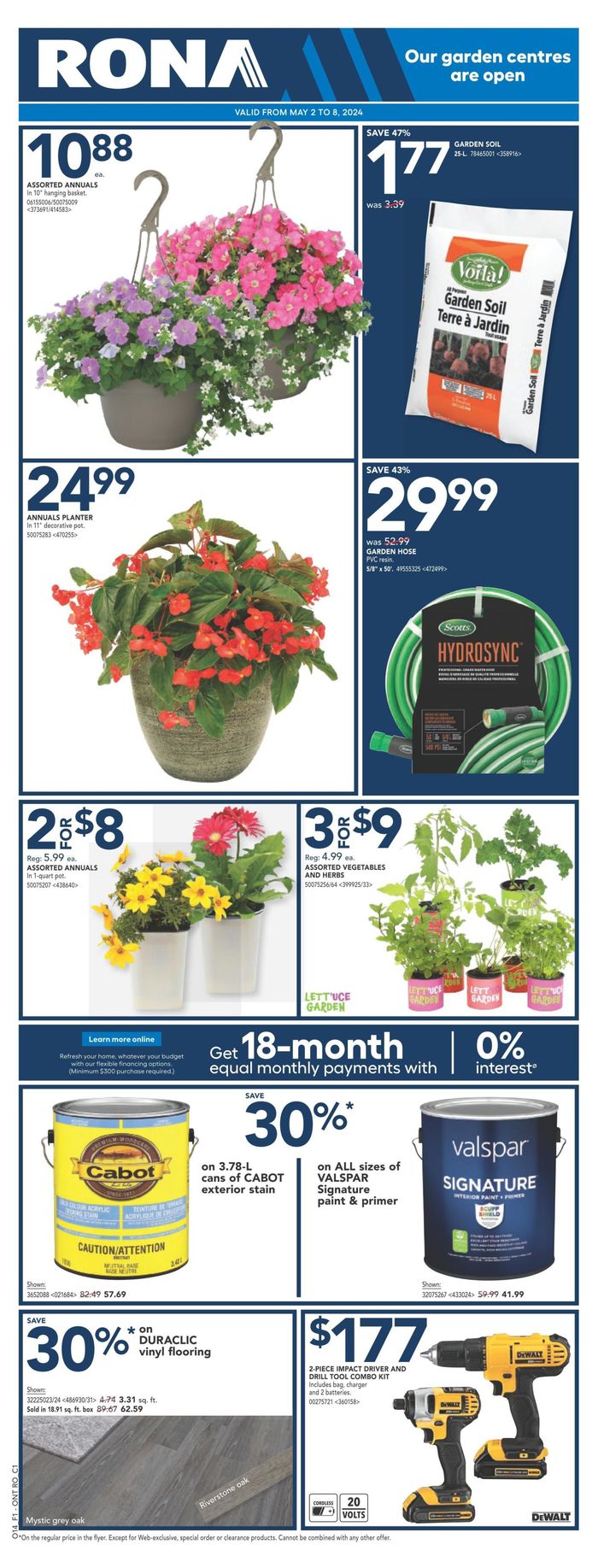 RONA catalogue in Comber ON | RONA Weekly ad | 2024-05-02 - 2024-05-08