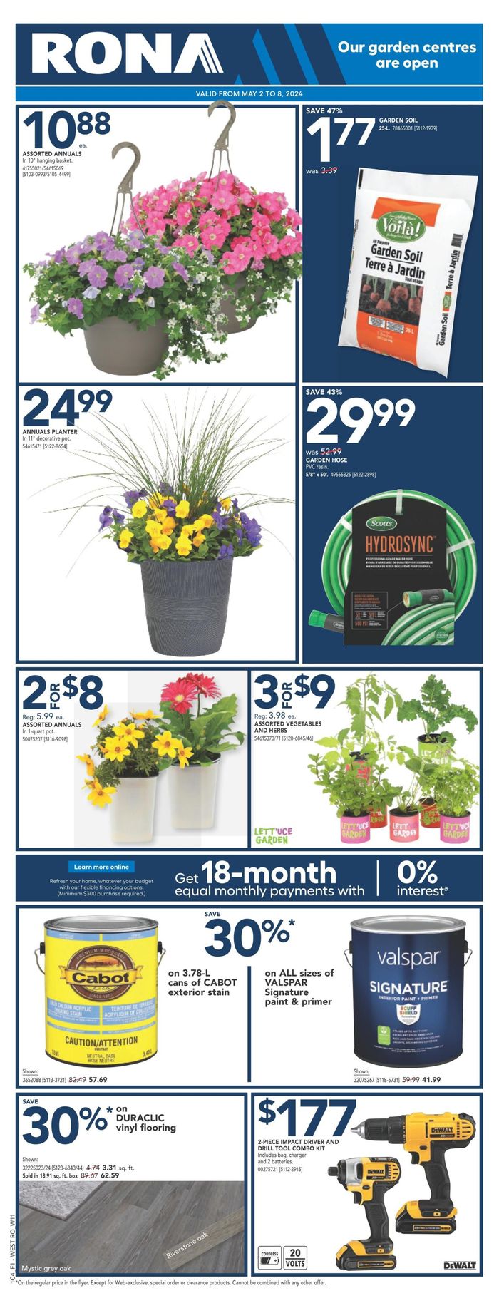 RONA catalogue in Crowsnest Pass | RONA Weekly ad | 2024-05-02 - 2024-05-08