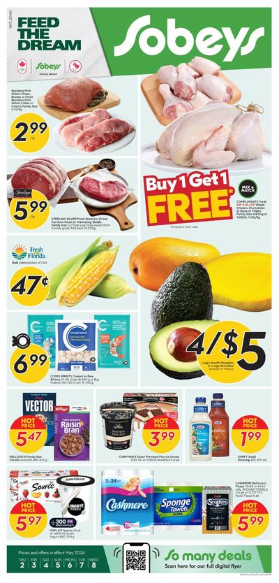 Sobeys catalogue in Red Deer | Sobeys Weekly ad | 2024-05-02 - 2024-05-08