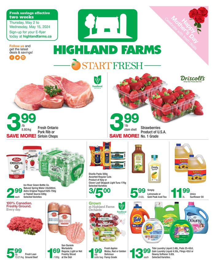 Highland Farms catalogue in Scarborough | Highland Farms flyer | 2024-05-02 - 2024-05-15