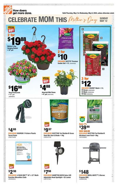 Garden & DIY offers in Mississauga | Weekly Flyer_CP in Home Depot | 2024-05-02 - 2024-05-08