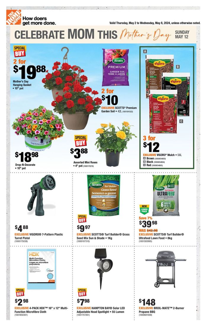 Home Depot catalogue in Saskatoon | Weekly Flyer_CP | 2024-05-02 - 2024-05-08