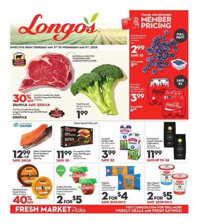 Grocery offers in Richmond Hill | Weekly Flyer in Longo's | 2024-05-02 - 2024-05-08