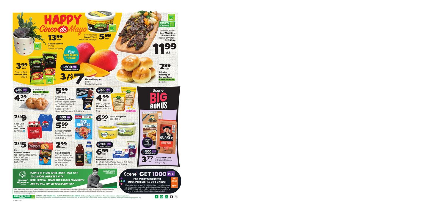 Thrifty Foods catalogue in Parksville | Weekly Flyer | 2024-05-02 - 2024-05-08