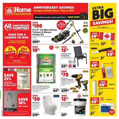 Home Hardware catalogue in Lloydminster | Home Hardware weekly flyer | 2024-05-02 - 2024-05-02