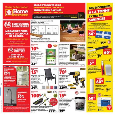 Garden & DIY offers in La Crête | Home Hardware weekly flyer in Home Hardware | 2024-05-02 - 2024-05-02