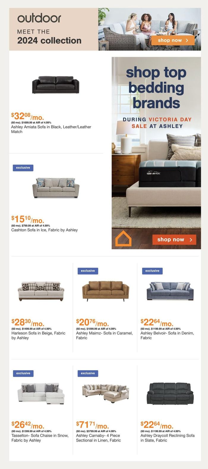 Ashley Furniture catalogue in Ottawa | Victoria Day Sale | 2024-05-02 - 2024-05-13