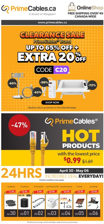 Electronics offers in Midland | Clearance Sale in Primecables | 2024-05-02 - 2024-05-07