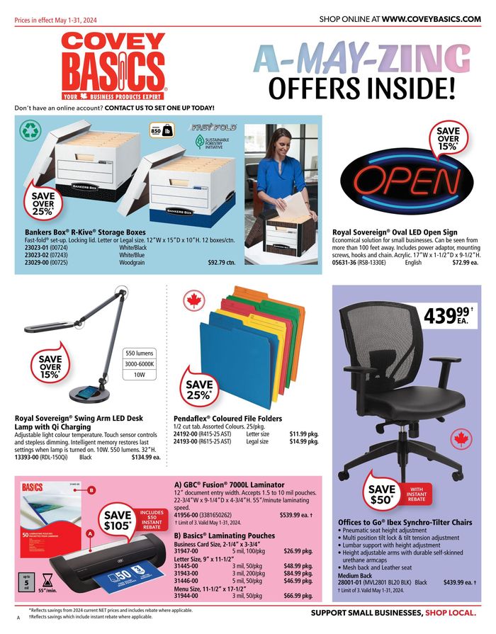 Covey Basics catalogue in Campbell River | A-May-Zing Offers Inside | 2024-05-02 - 2024-05-31