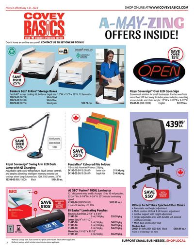 Home & Furniture offers in Calgary | A-May-Zing Offers Inside in Covey Basics | 2024-05-02 - 2024-05-31