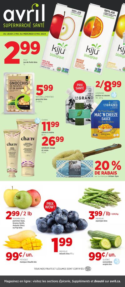 Grocery offers in Charny | Avril in Avril | 2024-05-02 - 2024-05-08