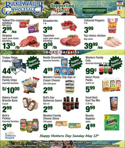 Grocery offers in Smithers | Great Bargains in Bulkley Valley Wholesale | 2024-05-02 - 2024-05-08