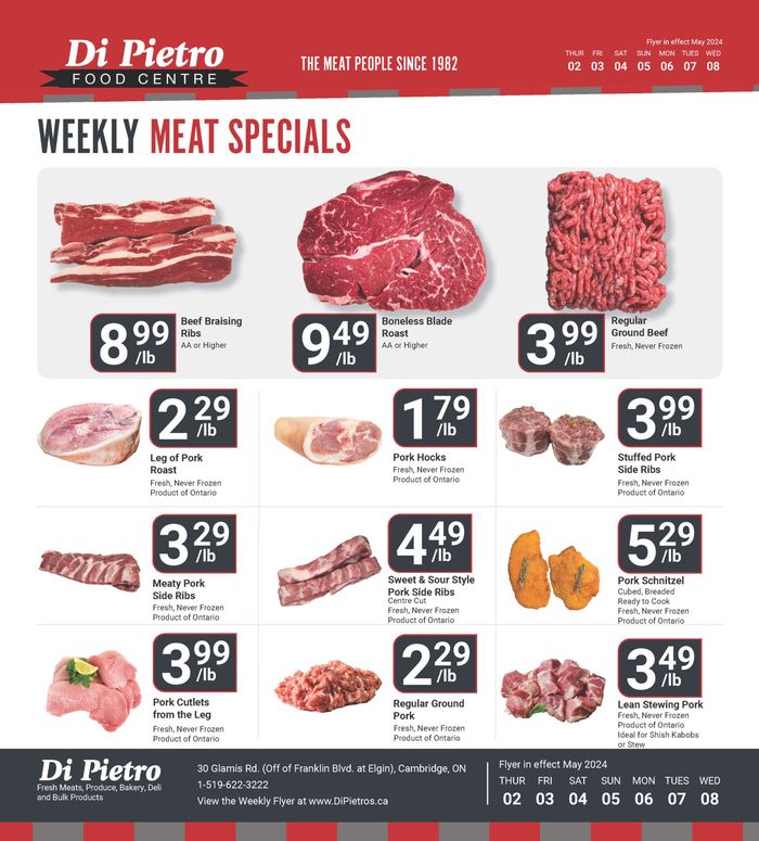 Di Pietro catalogue in Kitchener | Top Specials This Week | 2024-05-02 - 2024-05-08
