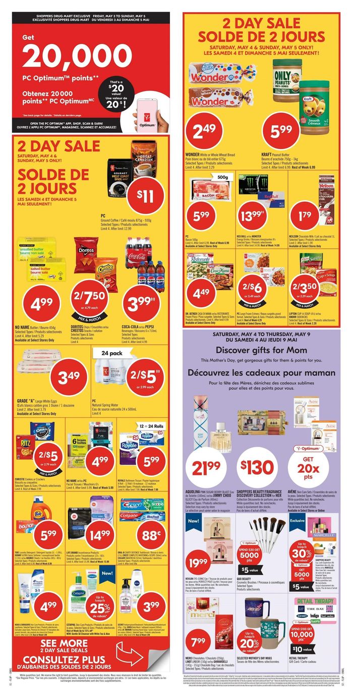 Shoppers Drug Mart catalogue in Belleville | Shoppers Drug Mart Weekly ad | 2024-05-04 - 2024-05-09