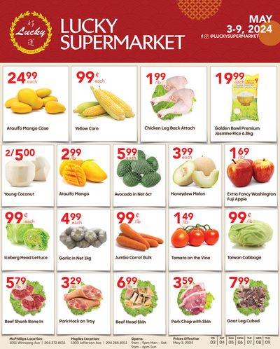 Lucky Supermarket catalogue in Winnipeg | Lucky Supermarket weekly specials | 2024-05-03 - 2024-05-17