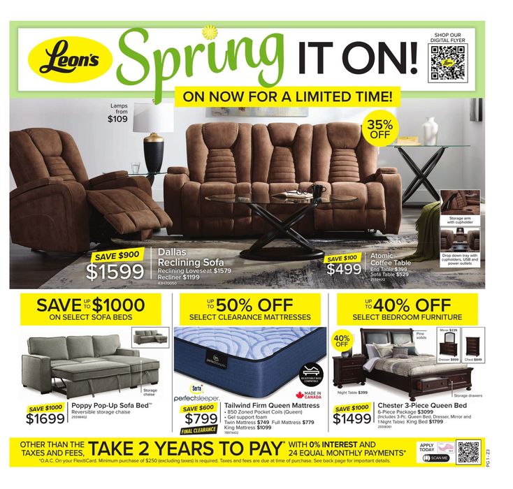 Leon's catalogue in Charlottetown (Prince Edward Island) | Corporate Stores | 2024-05-02 - 2024-05-22