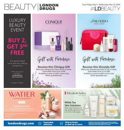 Pharmacy & Beauty offers in Surrey | LUXURY BEAUTY EVENT in London Drugs | 2024-05-03 - 2024-05-15