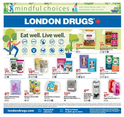 London Drugs catalogue in Calgary | Eat Weel, Live Well | 2024-05-03 - 2024-05-29