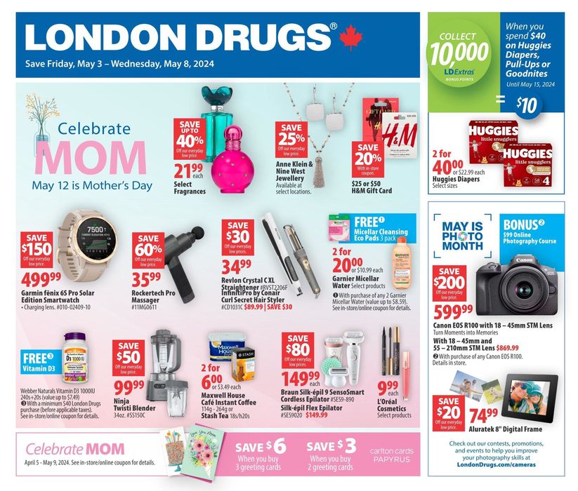 London Drugs catalogue in Edmonton | Celebrate MOM | 2024-05-03 - 2024-05-08