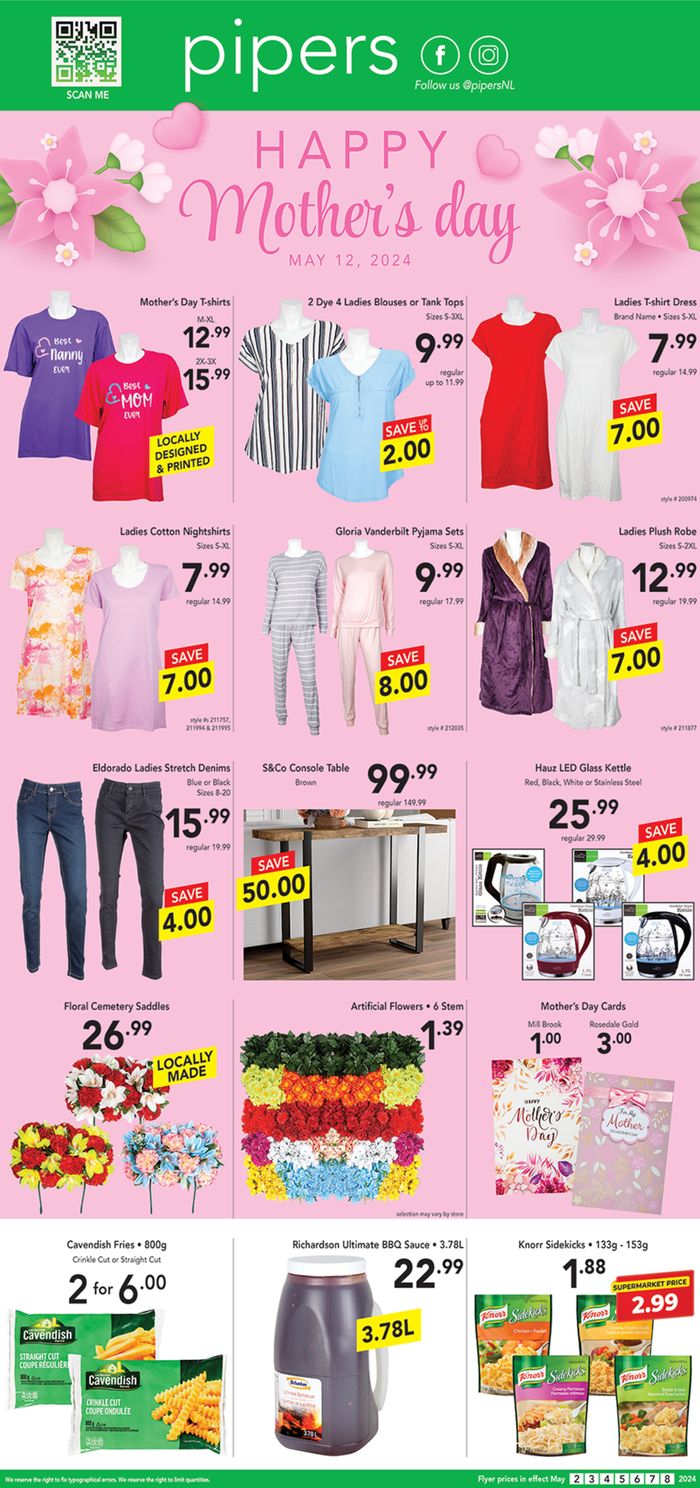 Pipers catalogue | Flyer Pipers | 2024-05-03 - 2024-05-17
