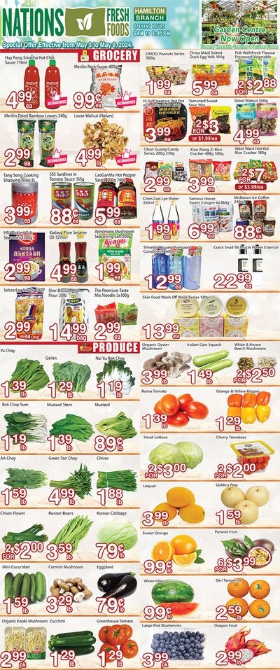 Nations Fresh Foods catalogue in Mississauga | Nations Fresh Foods Hamilton Branch | 2024-05-03 - 2024-05-17