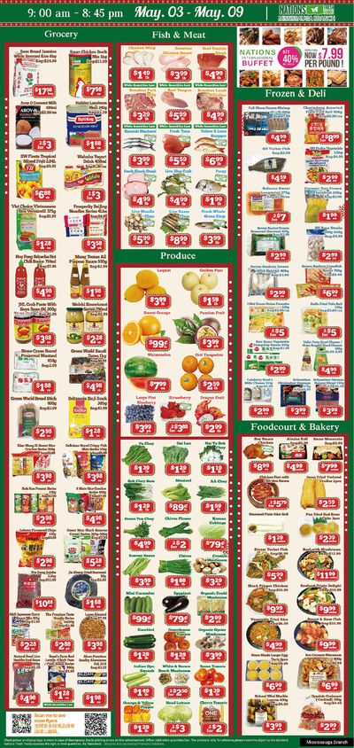 Grocery offers in Hamilton | Nations Fresh Foods Mississauga Branch in Nations Fresh Foods | 2024-05-03 - 2024-05-17