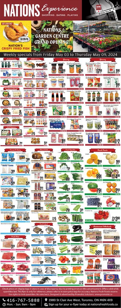 Grocery offers in Hamilton | Weekly special  in Nations Fresh Foods | 2024-05-03 - 2024-05-17