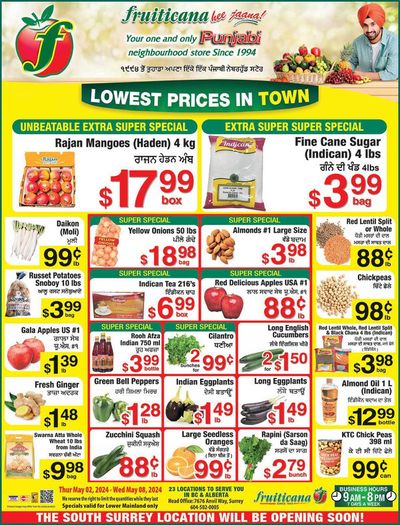 Fruiticana catalogue in Surrey | Lowest Prices In Town | 2024-05-03 - 2024-05-17